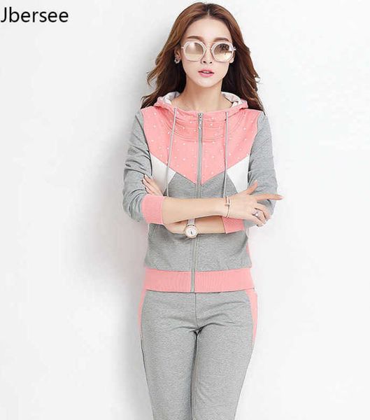 tracksuit for women long sleeve hooded track suit 2 piece set women casual sports wear for women gym jogging femme y0625, Gray
tracksuit for women long sleeve hooded track suit 2 piece set women casual sports wear for women gym jogging femme y0625, Gray