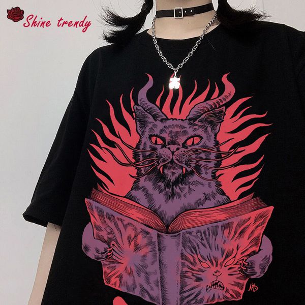mens tank summer harajuku goth cat y2k women t shirt print short sleeve loose plus size clothes oversized tshirt 230412, White;black
mens tank summer harajuku goth cat y2k women t shirt print short sleeve loose plus size clothes oversized tshirt 230412, White;black