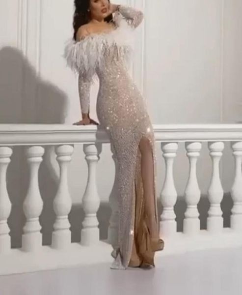 gorgeous silver sheath prom dresses sequins feather split formal evening gowns in stock 2021 new party runway dress9005984, Red
gorgeous silver sheath prom dresses sequins feather split formal evening gowns in stock 2021 new party runway dress9005984, Red