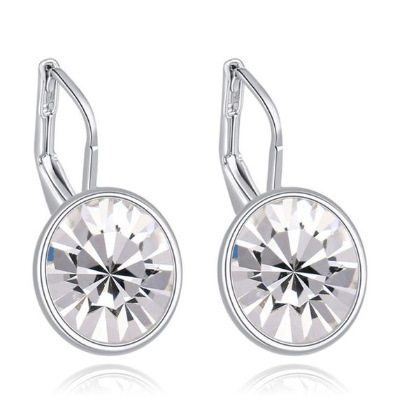 bella mini pierced dangle earrings made with original austrian elements white filled clear crystal gift for women for valenti4869359, Silver
bella mini pierced dangle earrings made with original austrian elements white filled clear crystal gift for women for valenti4869359, Silver