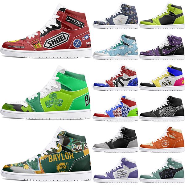 

new winter Customized Shoes 1s DIY shoes Basketball Shoes damping boys 1 girls 1 Anime Character Customized Personalized Trend Versatile Outdoor sneaker