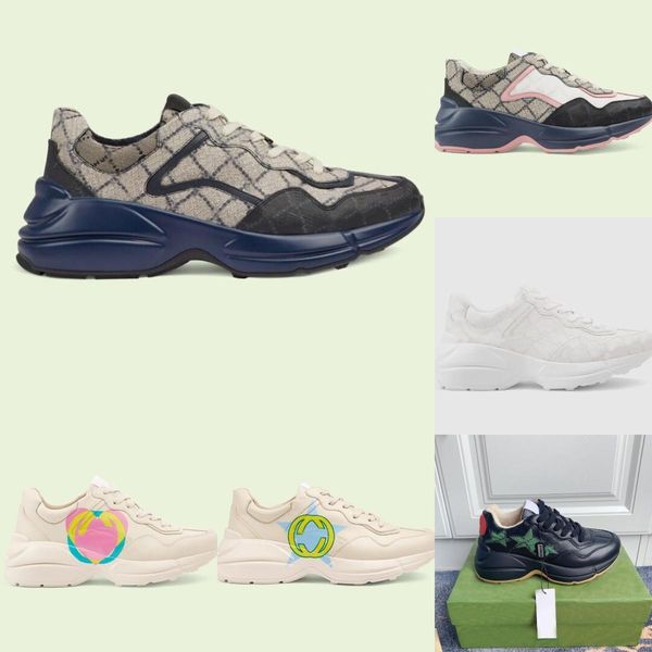 2023 rhyton sneaker designer luxury shoes men women trainers casual shoe heart sneaker north america exclusive leather sneakers size 35-46, Black
2023 rhyton sneaker designer luxury shoes men women trainers casual shoe heart sneaker north america exclusive leather sneakers size 35-46, Black
