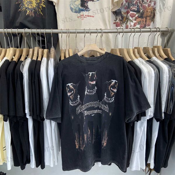 men's t-shirts represent wash water vintage print street men and women loose round neck casual short sleeve t230412, White;black
men's t-shirts represent wash water vintage print street men and women loose round neck casual short sleeve t230412, White;black
