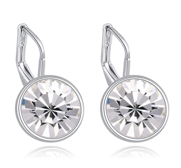 bella mini pierced dangle earrings made with original austrian elements white filled clear crystal gift for women for valenti7302457, Silver
bella mini pierced dangle earrings made with original austrian elements white filled clear crystal gift for women for valenti7302457, Silver