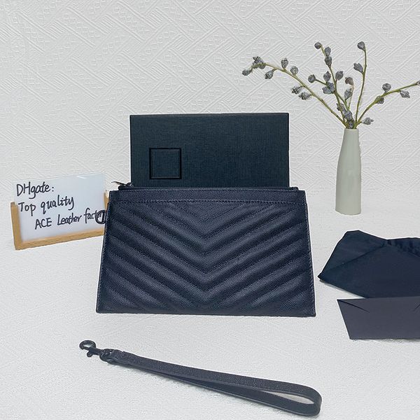 designer clutch bag 23cm genuine leather card bag y423297 classic zipper bag with box, Red;black
designer clutch bag 23cm genuine leather card bag y423297 classic zipper bag with box, Red;black