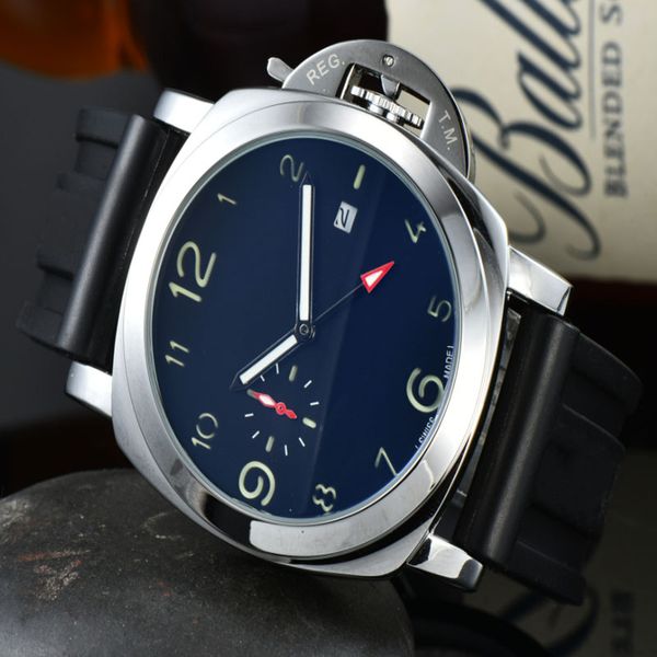 2023 mens watch leather strap blue black sapphire wristwatches super luminous montre de luxe, Slivery;brown
2023 mens watch leather strap blue black sapphire wristwatches super luminous montre de luxe, Slivery;brown