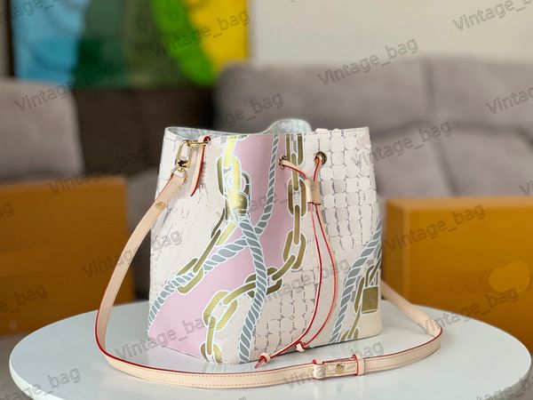 women neonoe mm bucket bag nautical plaid check ropes chains pattern drawstring bags adjustable strap stylish shoulder bags crossbody bag n4
women neonoe mm bucket bag nautical plaid check ropes chains pattern drawstring bags adjustable strap stylish shoulder bags crossbody bag n4