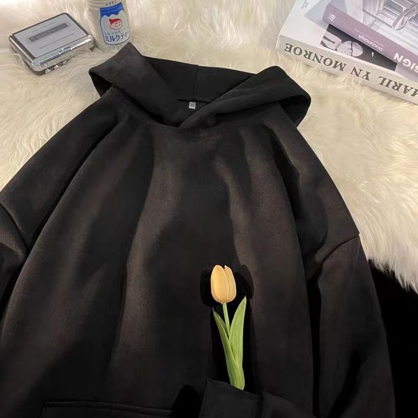 men's sweater solid hoodie men's spring hoodietrend streetwear edition jacket parka size m-5xl, Black
men's sweater solid hoodie men's spring hoodietrend streetwear edition jacket parka size m-5xl, Black