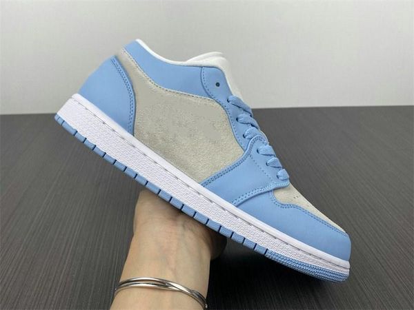 2023 basketball shoes special edition jumpman 1 low grey suede white university blue fashion sport sneakers good quality come with box
2023 basketball shoes special edition jumpman 1 low grey suede white university blue fashion sport sneakers good quality come with box