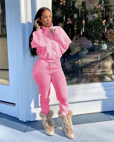 fancy woman women's two piece pants solid color thickened fleece set woman stand neck long sleeve zipper sweater and 2023 winter fitnes, White
fancy woman women's two piece pants solid color thickened fleece set woman stand neck long sleeve zipper sweater and 2023 winter fitnes, White