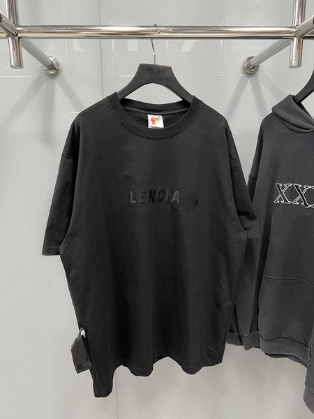 high edition paris b family spring/summer new mirror embroidery double sided wear loose pullover fashion couple t-shirt short sleeve, White
high edition paris b family spring/summer new mirror embroidery double sided wear loose pullover fashion couple t-shirt short sleeve, White