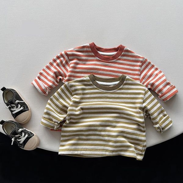 t-shirts winter children's warm long sleeve striped t-shirt cotton baby thick bottom shirt boys and girls casual zipper 230412, Blue
t-shirts winter children's warm long sleeve striped t-shirt cotton baby thick bottom shirt boys and girls casual zipper 230412, Blue