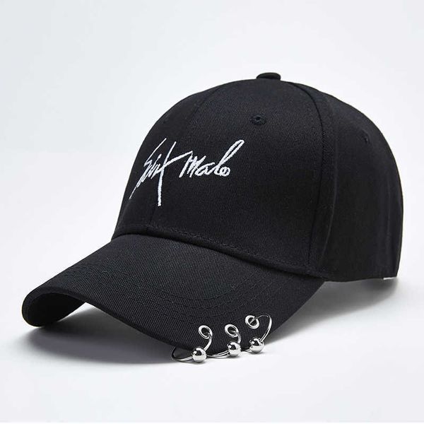 ball caps iron ring baseball cap for men women fashion letter embroidery cotton sun visor dad hat kpop outdoor snapbk hip hop cap p230412, Blue;gray
ball caps iron ring baseball cap for men women fashion letter embroidery cotton sun visor dad hat kpop outdoor snapbk hip hop cap p230412, Blue;gray