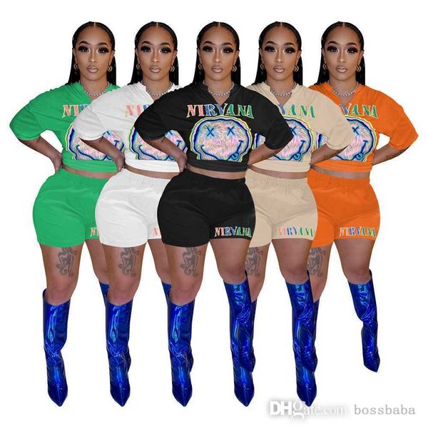 women tracksuits two peices set designer 2023 new summer smiling face printing short sleeve shorts set imitation cotton elastic white ink st, Gray
women tracksuits two peices set designer 2023 new summer smiling face printing short sleeve shorts set imitation cotton elastic white ink st, Gray
