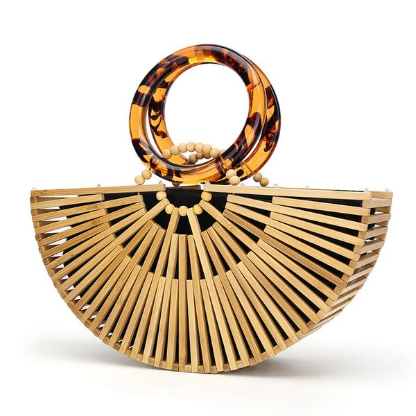 fashionable bamboo womens bag outdoor handbag hollowed out design versatile casual beach bag
fashionable bamboo womens bag outdoor handbag hollowed out design versatile casual beach bag