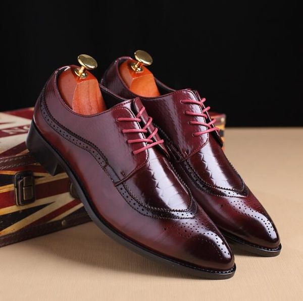 2023 crocodile pattern luxury men's leather shoe loafers fashion formal wedding gentleman male designer dress shoes men dresses shoess, Black
2023 crocodile pattern luxury men's leather shoe loafers fashion formal wedding gentleman male designer dress shoes men dresses shoess, Black