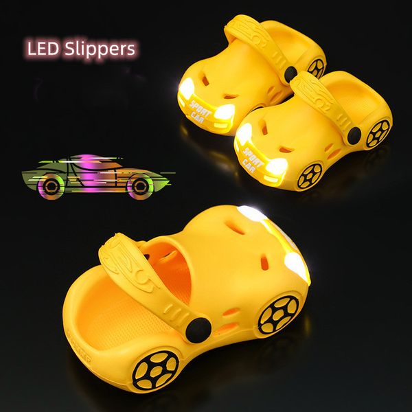 sandals dual use summer baby kids sandals slippers for girls boys eva sole indoor home cool led lighted slides children toddler shoes 230412, Black;red
sandals dual use summer baby kids sandals slippers for girls boys eva sole indoor home cool led lighted slides children toddler shoes 230412, Black;red