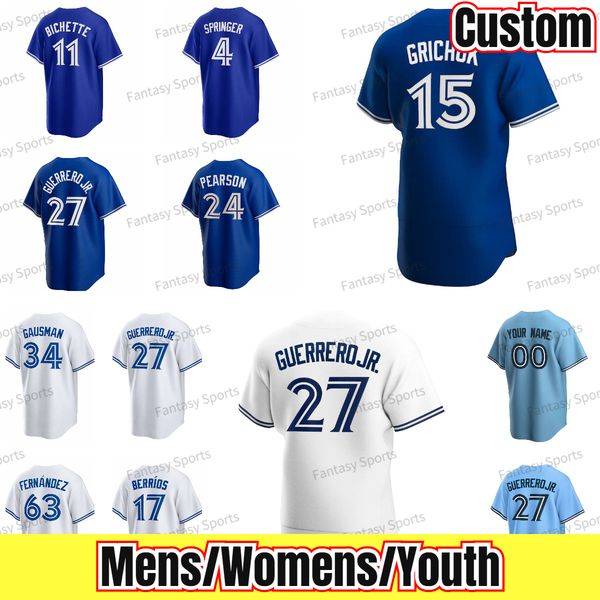 custom 27 vladimir guerrero jr jersey bo bichette springer kiermaier chapman gausman bassitt kirk lourdes gurriel jr blue alek manoah danny, Blue;black
custom 27 vladimir guerrero jr jersey bo bichette springer kiermaier chapman gausman bassitt kirk lourdes gurriel jr blue alek manoah danny, Blue;black