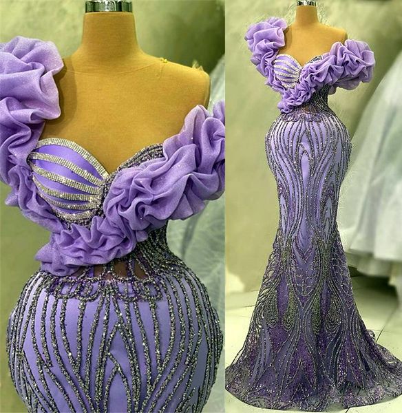 2023 april aso ebi lilac mermaid prom dress sequined lace evening formal party second reception birthday engagement gowns dresses robe de so, Black
2023 april aso ebi lilac mermaid prom dress sequined lace evening formal party second reception birthday engagement gowns dresses robe de so, Black