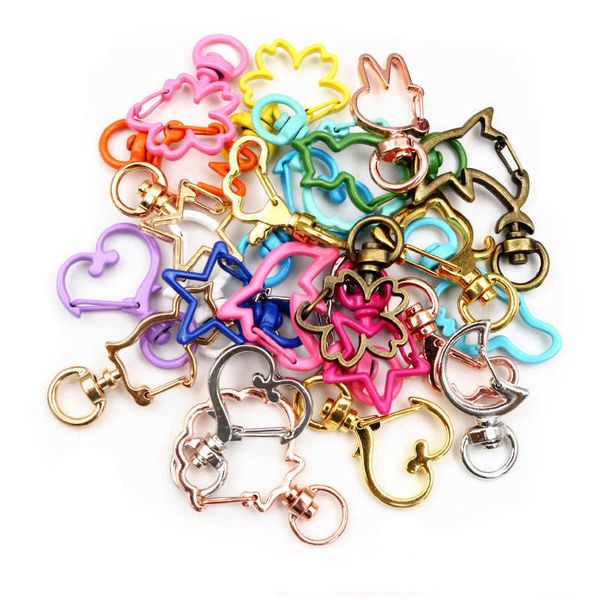 key rings 10pcs random mixed snap hook trigger clips buckles for keychain lobster clasp hooks for necklace key ring clasp jewelry supplies a, Slivery;golden
key rings 10pcs random mixed snap hook trigger clips buckles for keychain lobster clasp hooks for necklace key ring clasp jewelry supplies a, Slivery;golden