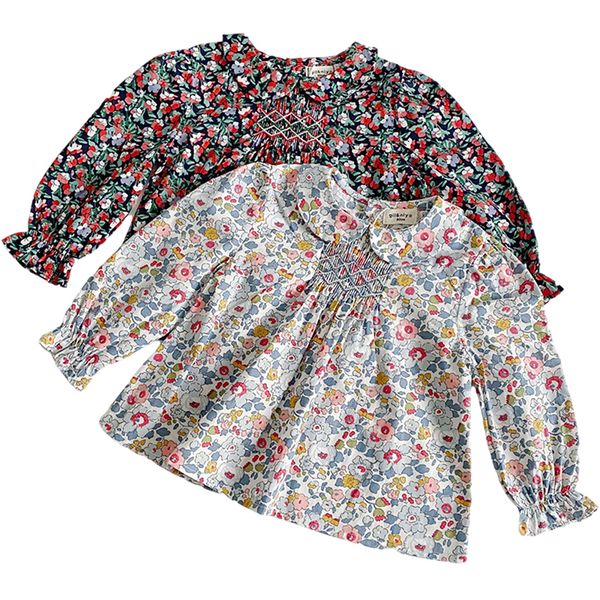 tshirts flower kids baby girls blouse shirt 2023 spring fashion floral long sleeve blue printed 230412
tshirts flower kids baby girls blouse shirt 2023 spring fashion floral long sleeve blue printed 230412