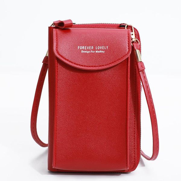 small korean fashion women phone bag pu leather mobile crossbody ladies phone wallet bags, Black;red
small korean fashion women phone bag pu leather mobile crossbody ladies phone wallet bags, Black;red