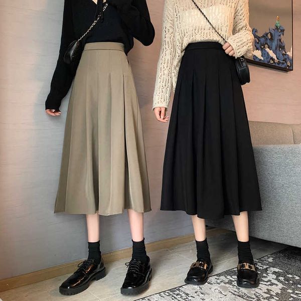and 2023 spring autumn large women's fat mm fashion fashionable and 100 pleated half length academy style high waist slim mid skirt, Black
and 2023 spring autumn large women's fat mm fashion fashionable and 100 pleated half length academy style high waist slim mid skirt, Black