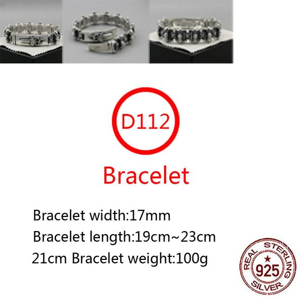 d112 s925 sterling silver bracelet fashion letter personalized vintage cross flower holy sword punk hip hop jewelry style lover gift, Golden;silver
d112 s925 sterling silver bracelet fashion letter personalized vintage cross flower holy sword punk hip hop jewelry style lover gift, Golden;silver