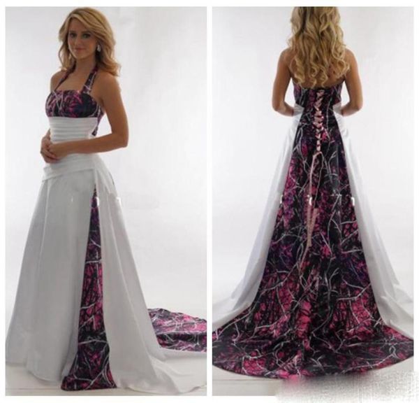camo aline muddy girl wedding dresses camouflage custom plus size bridal gowns real tree countryside lace up back robe de soire7572890, White
camo aline muddy girl wedding dresses camouflage custom plus size bridal gowns real tree countryside lace up back robe de soire7572890, White
