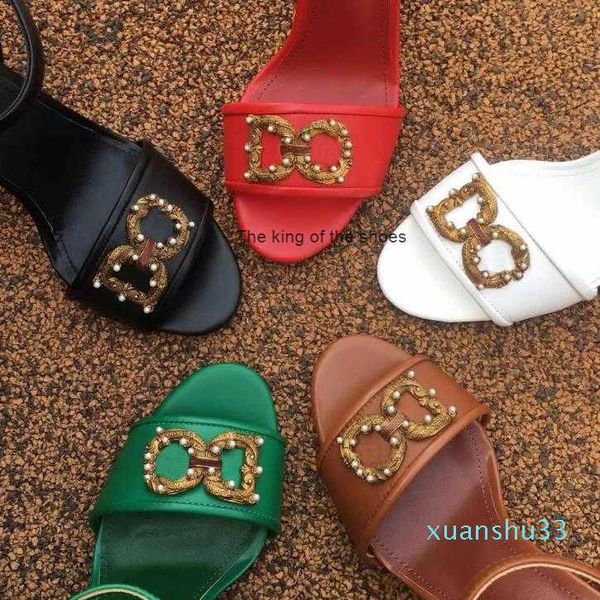 designer-european women's summer high heels with sandals classic fashion leather production pearl decoration size 34-42, Black
designer-european women's summer high heels with sandals classic fashion leather production pearl decoration size 34-42, Black