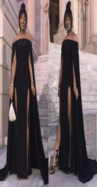 red carpet black evening dresses off the shoulder sleeves sheath prom dress with wrap chiffon cocktail party gowns1202377, Black;red
red carpet black evening dresses off the shoulder sleeves sheath prom dress with wrap chiffon cocktail party gowns1202377, Black;red
