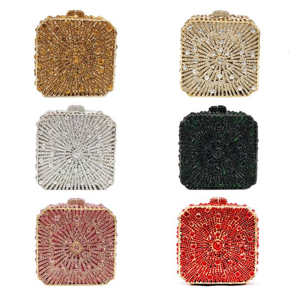 evening bags crystal women bag metal box clutch wedding bridal diamond minaudiere mini handbags ladies party purses 230412
evening bags crystal women bag metal box clutch wedding bridal diamond minaudiere mini handbags ladies party purses 230412