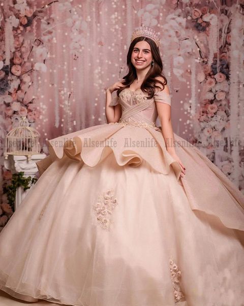 champagne quinceanera dresses off shoulder 2023 sparkly sequins vestido deputante 15 anos mexican girls party gowns, Blue;red
champagne quinceanera dresses off shoulder 2023 sparkly sequins vestido deputante 15 anos mexican girls party gowns, Blue;red