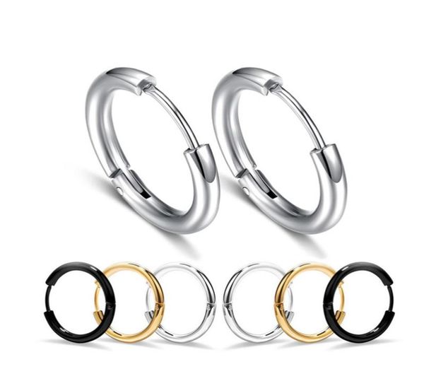 316l stainless steel hypoallergenic hoop earrings mens punk titanium steel huggie ear rings for women fashion jewelry gift3782807, Golden;silver
316l stainless steel hypoallergenic hoop earrings mens punk titanium steel huggie ear rings for women fashion jewelry gift3782807, Golden;silver