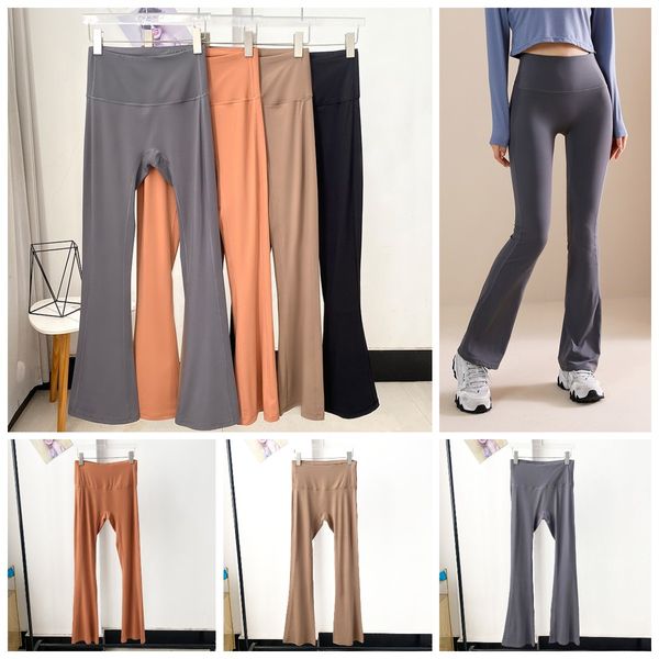 designers legging yoga flared pants summer womens high waist align leggings slim fit belly bell-bottom trousers ladies yoga fitness fashion, Black
designers legging yoga flared pants summer womens high waist align leggings slim fit belly bell-bottom trousers ladies yoga fitness fashion, Black