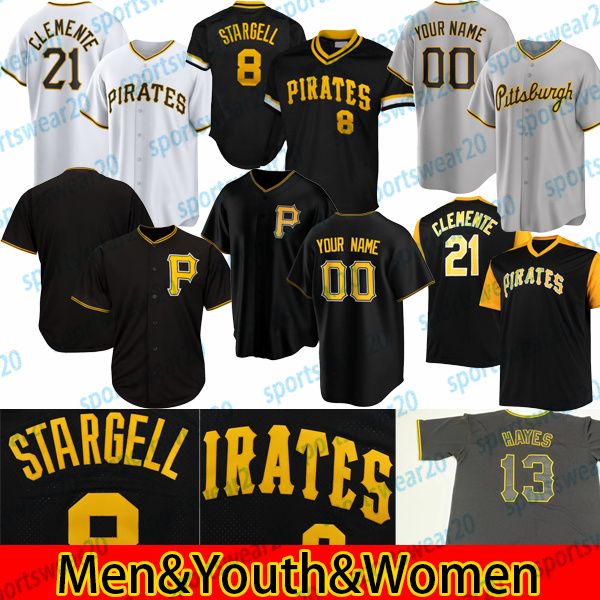 2023 custom 22 mccutchen 21 roberto clemente jerseys 32 henry davis starling marte francisco cervelli kent tekulve chris archer gregory pola, Blue;black
2023 custom 22 mccutchen 21 roberto clemente jerseys 32 henry davis starling marte francisco cervelli kent tekulve chris archer gregory pola, Blue;black