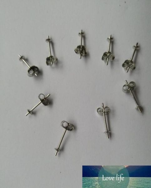 2 pairs 4 piece set sterling silver 3mm earrings post earrings stud setting pearl cup w earnut safety back8611575
2 pairs 4 piece set sterling silver 3mm earrings post earrings stud setting pearl cup w earnut safety back8611575