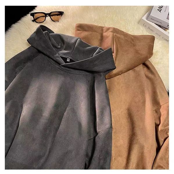 solid hoodie men's spring hoodietrend streetwear edition jacket parka, Black
solid hoodie men's spring hoodietrend streetwear edition jacket parka, Black