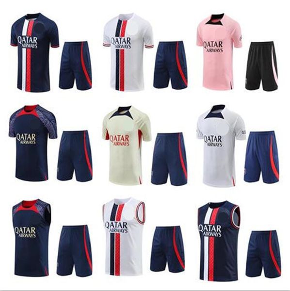 psgs tracksuit vest 23 24 paris sportswear men training suit short sleeved suit football soccer jersey kit uniform chandal sweatshirt sweate, Black
psgs tracksuit vest 23 24 paris sportswear men training suit short sleeved suit football soccer jersey kit uniform chandal sweatshirt sweate, Black