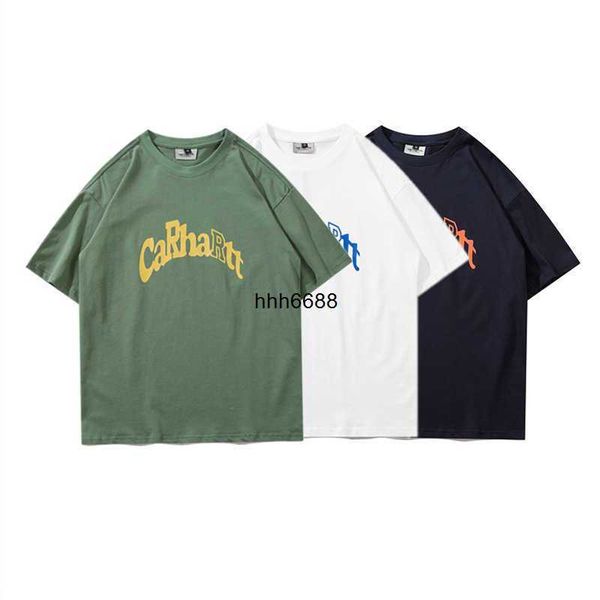 2023 men's and women's fashion t shirt high street brand carhart korean version trend classic letter printing short sleeved spring, White;black
2023 men's and women's fashion t shirt high street brand carhart korean version trend classic letter printing short sleeved spring, White;black