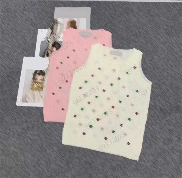brand tanks camis colorful logo embroidery stripe decoration sleeveless vest thread round neck simple casual style pullover 2 colors womens, White
brand tanks camis colorful logo embroidery stripe decoration sleeveless vest thread round neck simple casual style pullover 2 colors womens, White