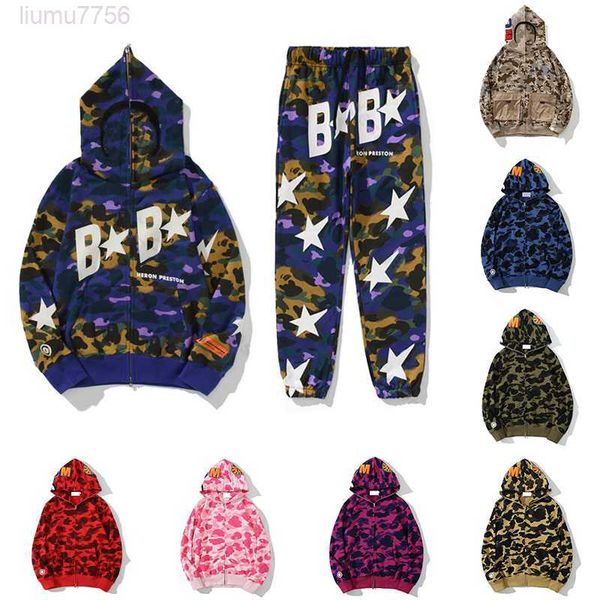 shark full zip hoodies designer mens womens ape hoodie hoody camouflage tracksuits stylist cartoon printing suit long sleeve jacket high str, Black
shark full zip hoodies designer mens womens ape hoodie hoody camouflage tracksuits stylist cartoon printing suit long sleeve jacket high str, Black