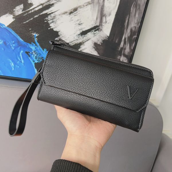 23 luxurys designers mens zippy wallets handbag for men leather gradient doodle bag travel coin purse card holder 20x 12cm with yellow box, Red;black
23 luxurys designers mens zippy wallets handbag for men leather gradient doodle bag travel coin purse card holder 20x 12cm with yellow box, Red;black