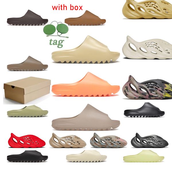 2023 foam runner slipper slides desiner sandals onyx sulfur resin ochre flat sandals vermillion glow green rubber west summer runr quality s, Black
2023 foam runner slipper slides desiner sandals onyx sulfur resin ochre flat sandals vermillion glow green rubber west summer runr quality s, Black
