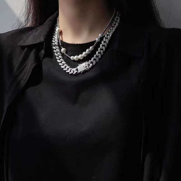 quality trendsetter moissanitehigh men's hip-hop domineering all diamond rap cuba chain necklace net red disco versatile jewelry, Silver
quality trendsetter moissanitehigh men's hip-hop domineering all diamond rap cuba chain necklace net red disco versatile jewelry, Silver