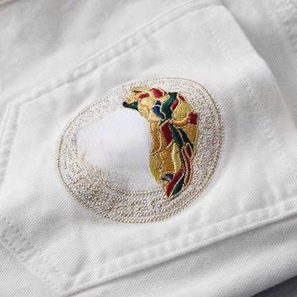 men's jeans designerfashion mens jeans medusa embroidered trousers designer pants slim fit hip hop jeans white oversize pants oe09, Blue
men's jeans designerfashion mens jeans medusa embroidered trousers designer pants slim fit hip hop jeans white oversize pants oe09, Blue