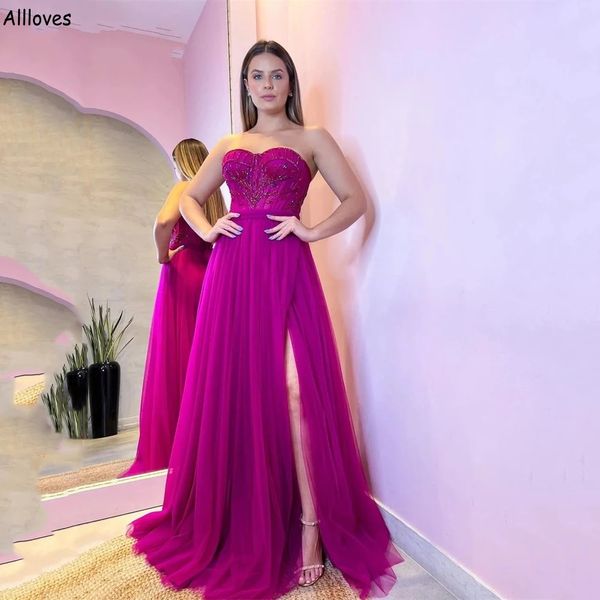 pink sweetheart a line tulle prom dresses side slit sequins beaded women special occasion formal gowns plus size evening party dress robe de, Black
pink sweetheart a line tulle prom dresses side slit sequins beaded women special occasion formal gowns plus size evening party dress robe de, Black