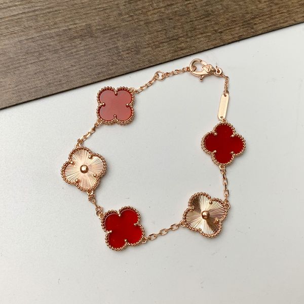 four leaf clover bracelet natural shell emstone old plated 18k designer for woman t0p quality official reproductions fashion crystal luxury, Golden;silver
four leaf clover bracelet natural shell emstone old plated 18k designer for woman t0p quality official reproductions fashion crystal luxury, Golden;silver