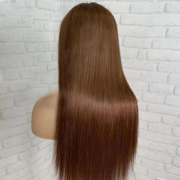Dark Chocolate Brown Bone Straight U Part Wigs Middle Open 100% Human Hair Wig Peruvian V Shape Full hine Made 30Inch, Natural color
Dark Chocolate Brown Bone Straight U Part Wigs Middle Open 100% Human Hair Wig Peruvian V Shape Full hine Made 30Inch, Natural color
