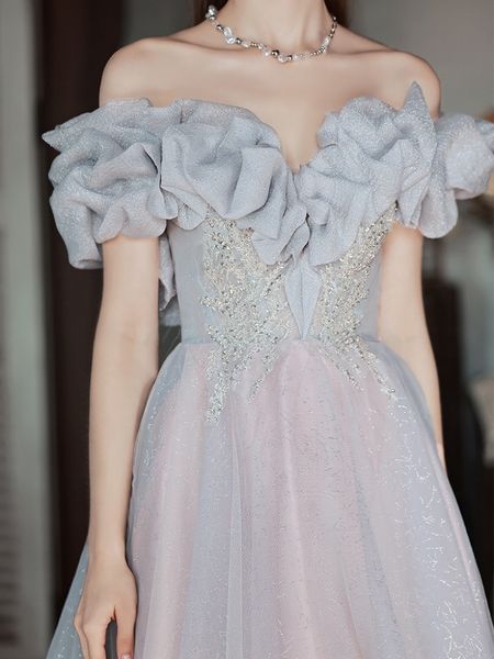 elegant gray blue celebrity dresses off shoulder sequined applique a line long lace up backless cocktail party prom evening gowns, Black;red
elegant gray blue celebrity dresses off shoulder sequined applique a line long lace up backless cocktail party prom evening gowns, Black;red